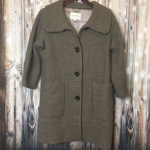 Banana Republic | Wool 3/4 Sleeve Long Dress Coat